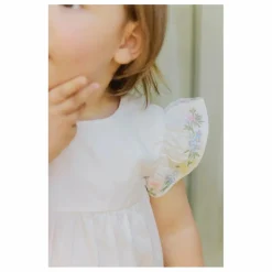 Ensemble Blouse et Bloomer Brodé | Blanc