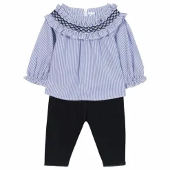 Ensemble Blouse et Legging | Bleu