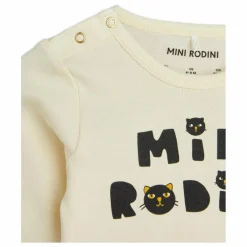 Ensemble Body, Jogger et Bonnet Chat Coton Bio | Ecru