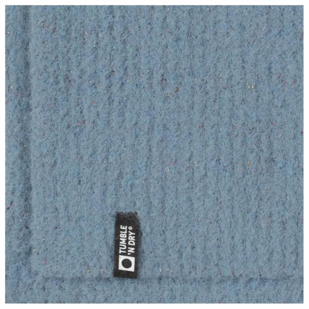 Ensemble Bonnet & Echarpe | Bleu Acier