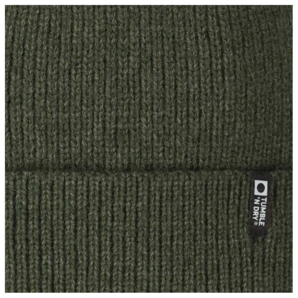 Ensemble Bonnet & Echarpe | Vert kaki