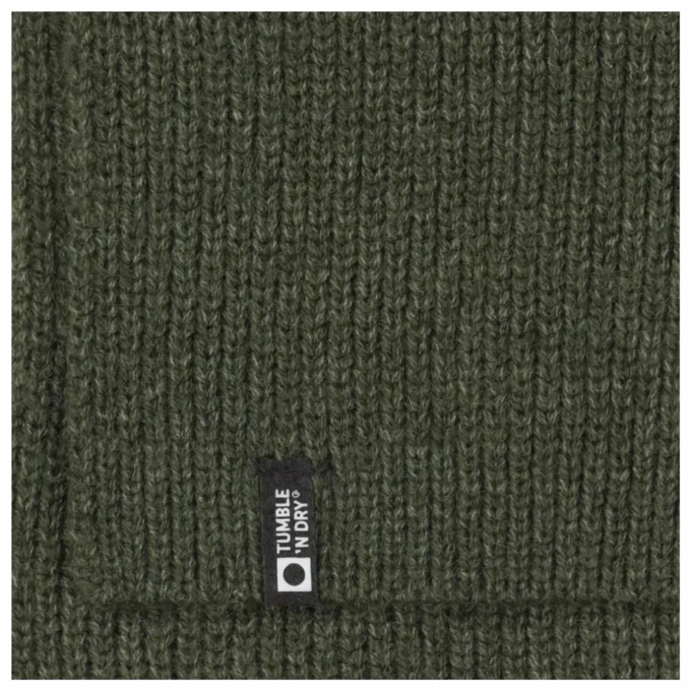 Ensemble Bonnet & Echarpe | Vert kaki