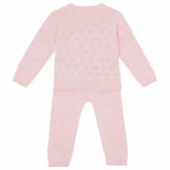 Ensemble Cardigan et Legging Marianne | Rose poudré