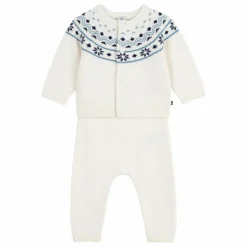 Ensemble Cardigan et Pantalon Laine | Ecru