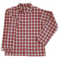 Ensemble Court Carreaux Tartan | Rouge