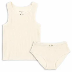 Ensemble Culotte et Débardeur Coton Bio | Ecru