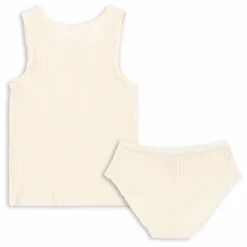 Ensemble Culotte et Débardeur Coton Bio | Ecru
