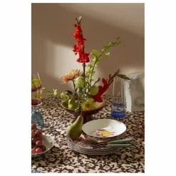 Ensemble d'assiettes Indian Tiger - Set de 3 | Rouge