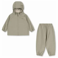 Ensemble de Pluie Plainy Citron | Vert kaki