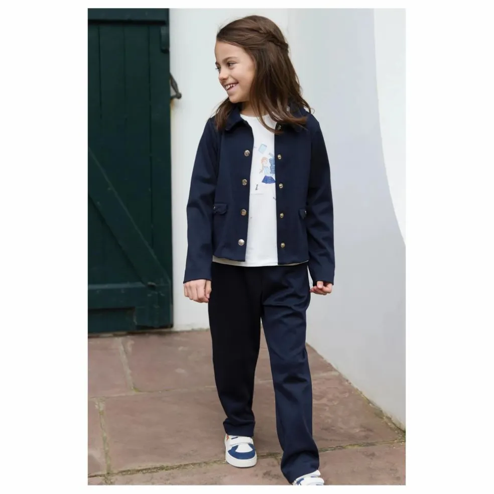 Ensemble Gilet et Pantalon | Bleu marine