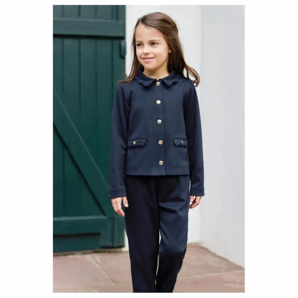 Ensemble Gilet et Pantalon | Bleu marine