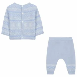 Ensemble Pull et Legging Cachemire | Bleu Clair