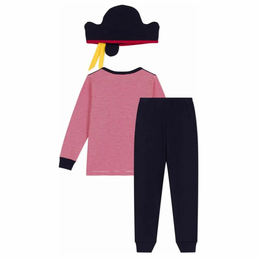 Ensemble Pyjama et Masque Pirate | Bleu