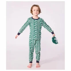 Ensemble Pyjama et Masque Crocodile | Vert