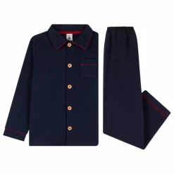 Ensemble Pyjama Jersey | Bleu marine