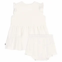 Ensemble Robe et Bloomer Baobab Coton Bio | Blanc