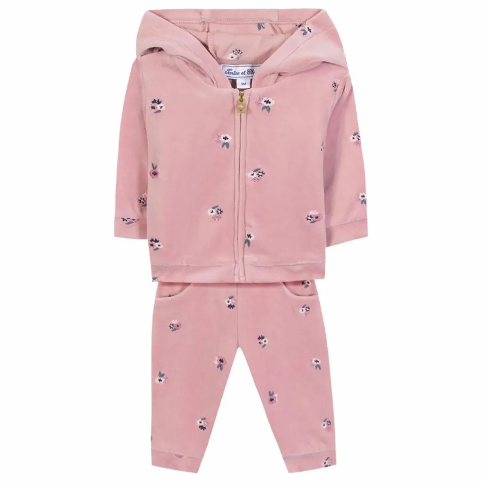 Ensemble Sweat et Jogger | Rose pâle