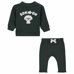 Ensemble Sweat et Legging Poodle | Gris anthracite