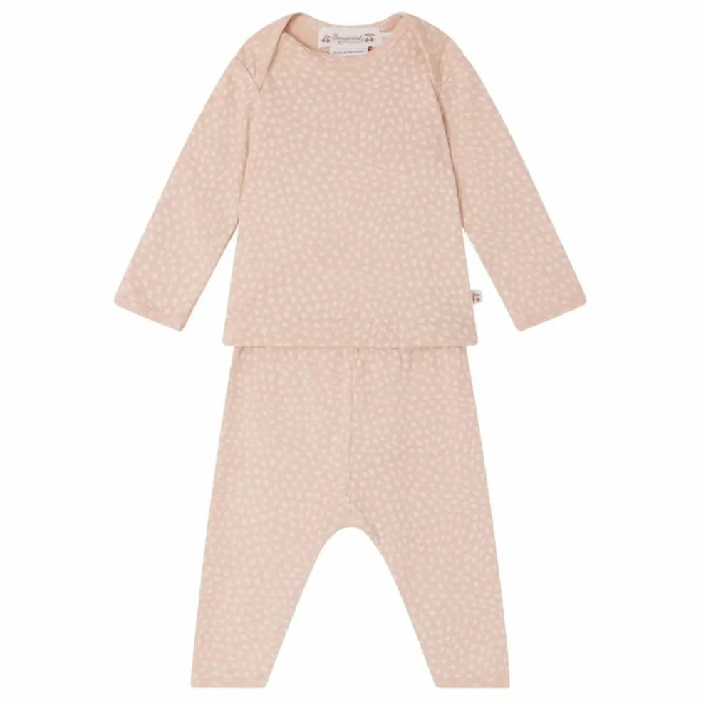 Ensemble Timi à imprimé coeur | Rose