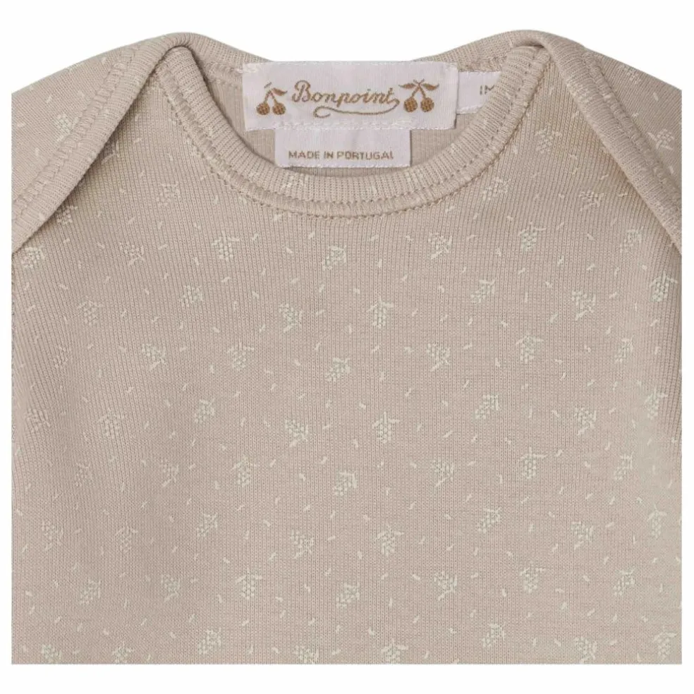 Ensemble Top et Legging Timi Coton Bio | Gris clair