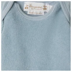 Ensemble Top et Pantalon Timi Eponge Bio | Bleu gris