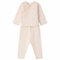 Ensemble Top et Pantalon Julia Eponge Bio | Rose pâle