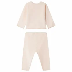 Ensemble Top et Pantalon Julia Eponge Bio | Rose pâle