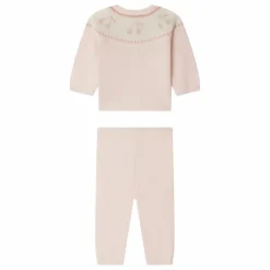 Ensemble Top et Pantalon Jenny Laine et Cachemire | Rose