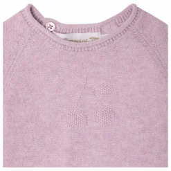 Ensemble T-shirt et Legging Loana Maille Coton Bio | Lilas