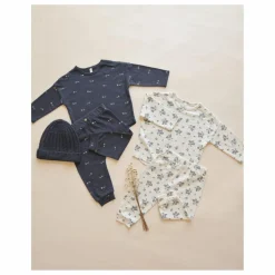 Ensemble T-shirt et Pantalon Fleuri | Ecru