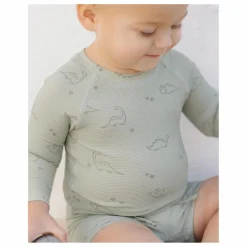 Ensemble T-shirt et Short Rashguard Finn | Vert céladon