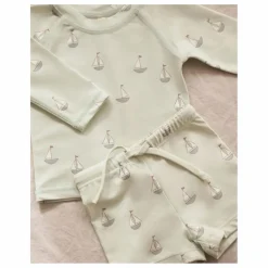 Ensemble T-shirt et Short Rashguard Finn | Vert pâle