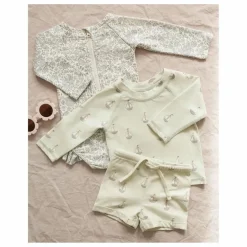 Ensemble T-shirt et Short Rashguard Finn | Vert pâle
