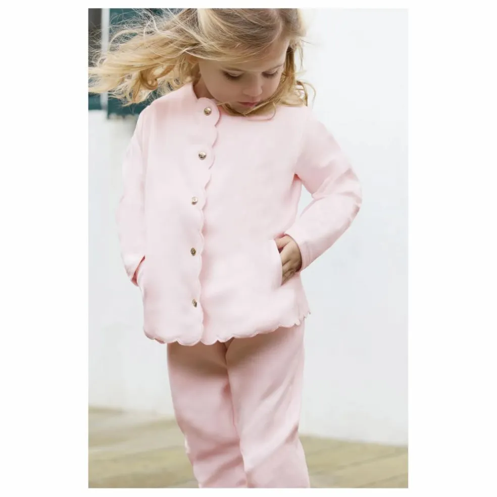 Ensemble Veste et Pantalon | Rose pâle