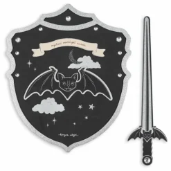 Epée et bouclier Halloween | Noir