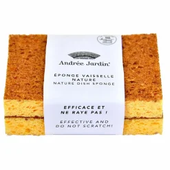 Eponge vaisselle naturelle biodégradable - Set de 2