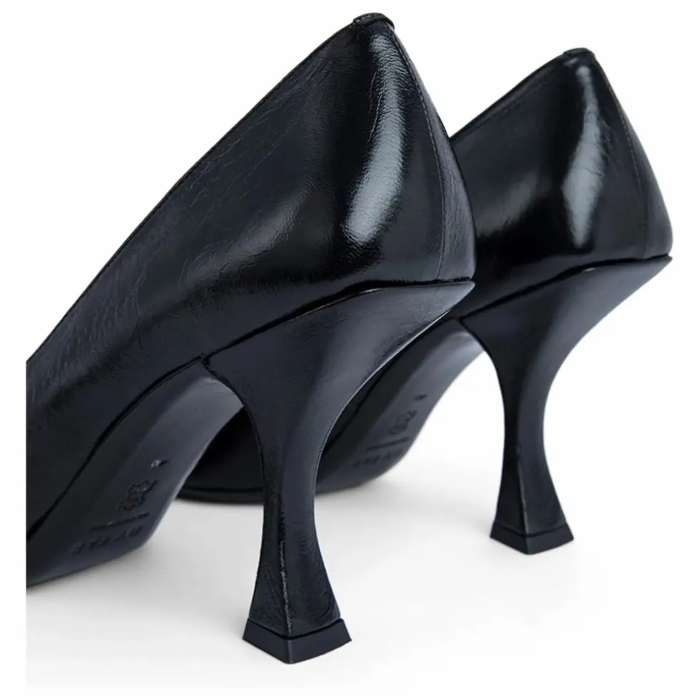 Escarpins Viva Cuir Texturé | Noir