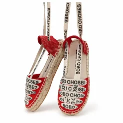 Espadrilles Coton Bio | Rouge