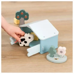 Etable en bois Dotti | Orange