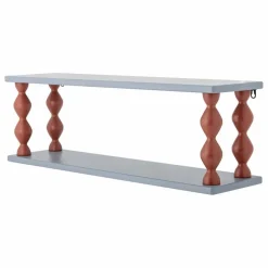 Etagère murale Bibiola | Bleu gris