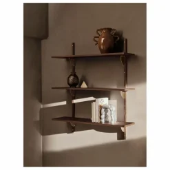 Etagère Sector | Chêne fumé