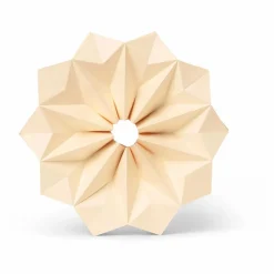 Etoile de Noël Star Sun en papier FSC | Blanc cassé