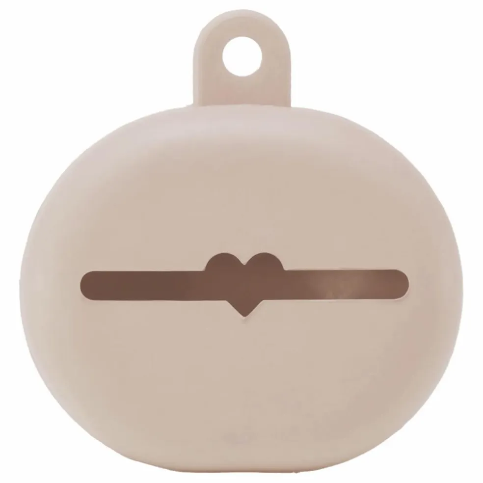 Etui à tétine en caoutchouc naturel | Beige