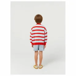 Exclusivité Bobo Choses x Smallable - Cardigan Coton Bio Rayé | Bleu