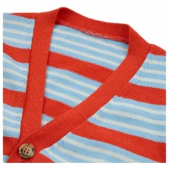 Exclusivité Bobo Choses x Smallable - Cardigan Coton Bio Rayé | Bleu