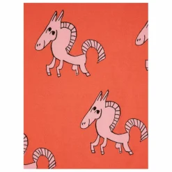 Exclusivité Bobo Choses x Smallable - T-Shirt Coton Bio Cheval Blanc | Terracotta