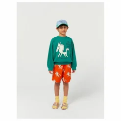 Exclusivité Bobo Choses x Smallable - Short de Bain Cheval Blanc | Terracotta