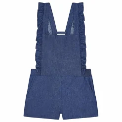 Exclusivité Emile et Ida x Smallable - Combishort Chambray | Bleu jean