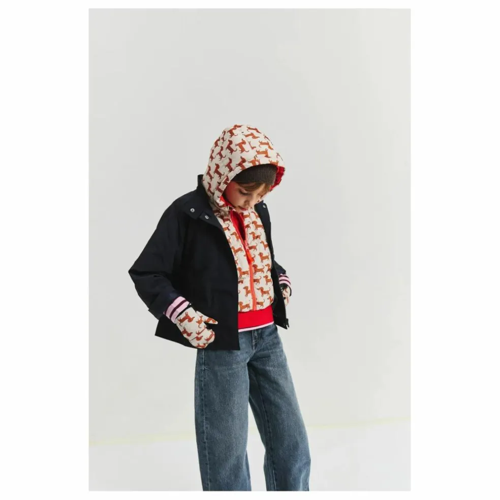 Exclusivité Fudoon X Smallable - Moufles Convertibles Mitaines Teckels | Beige