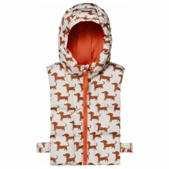 Exclusivité Fudoon X Smallable - Capuche Doudoune Réversible Teckels | Beige